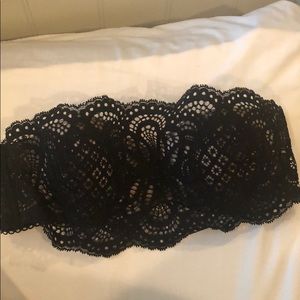 Victoria’s Secret Dream Angels Strapless Lace Bra